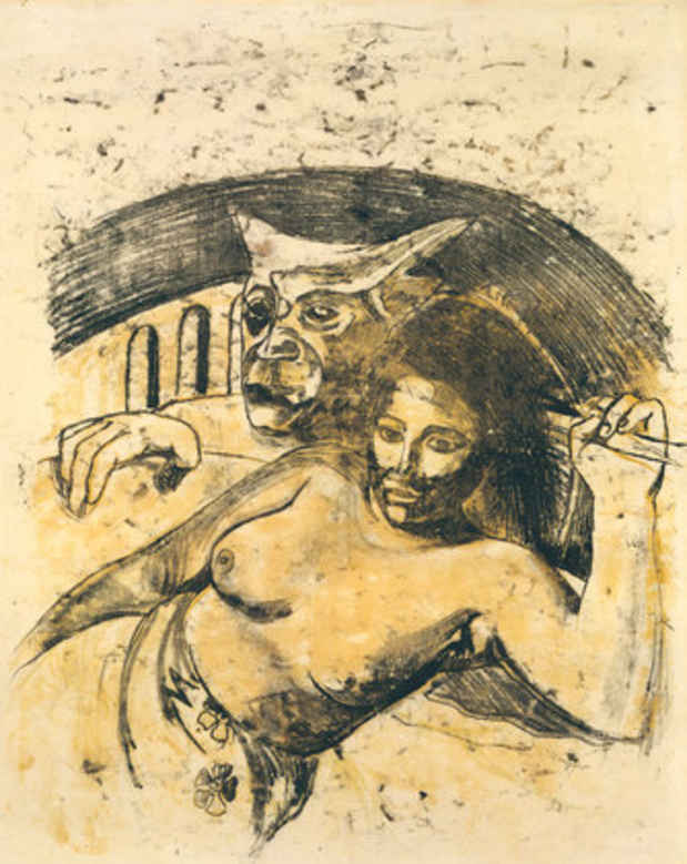 poster for “Gauguin: Metamorphoses” Exhibition