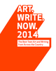 poster for “Art.Write.Now. 2014 National Exhibition”