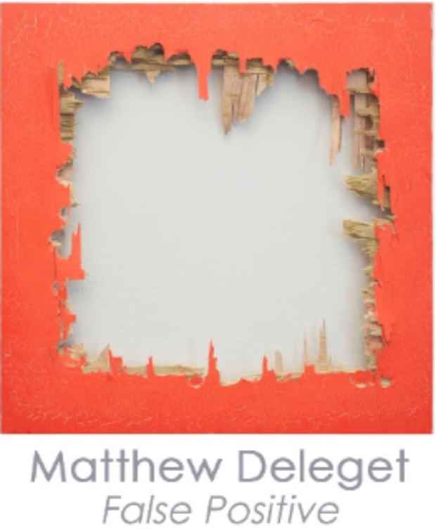 poster for Matthew Deleget “False Positive”