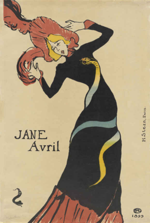 poster for “The Paris of Toulouse-Lautrec: Prints and Posters” Exhibition