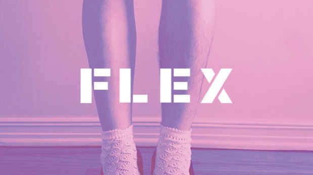 poster for “Flex” Exhibition