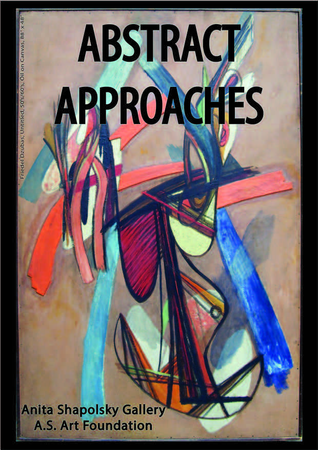 poster for “Abstract Approaches” Exhibition