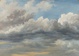 poster for “Sky Studies: Oil Sketches from the Thaw Collection” Exhibition