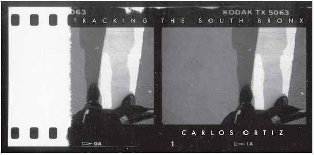 poster for Carlos Ortiz “Tracking the South Bronx”