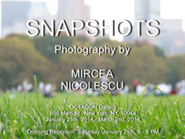 poster for Mircea Nicolescu “Snapshots”