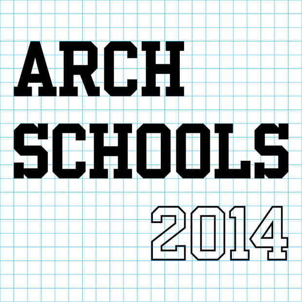 poster for “Arch Schools 2014” Exhibition