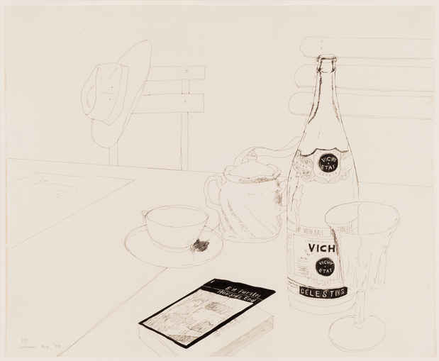 poster for David Hockney “Early Drawings” 