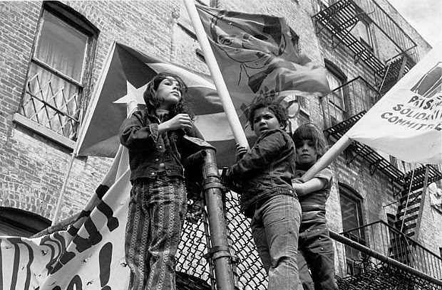 poster for “¡Presente! The Young Lords in New York” Exhibition