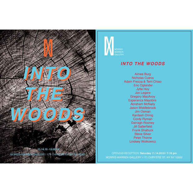poster for “Into The Woods” Exhibition