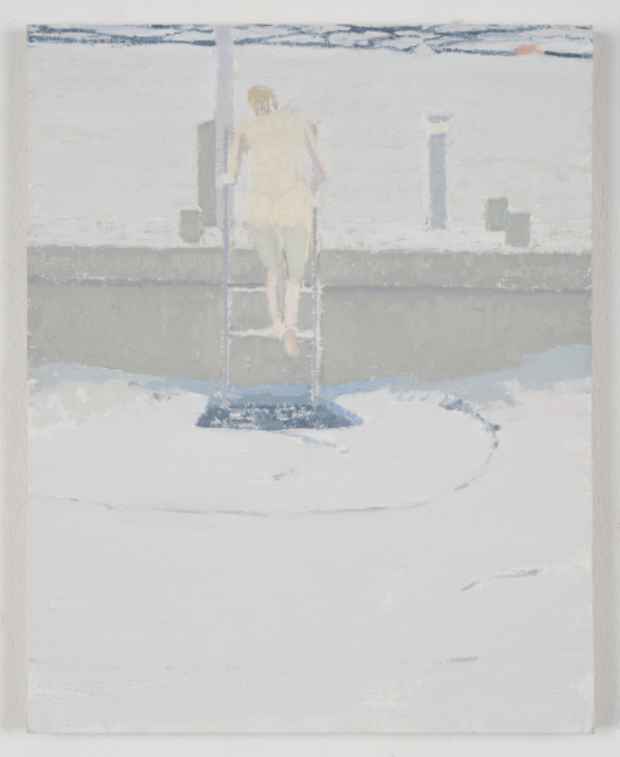 poster for Michael Meehan “Ice Bather”