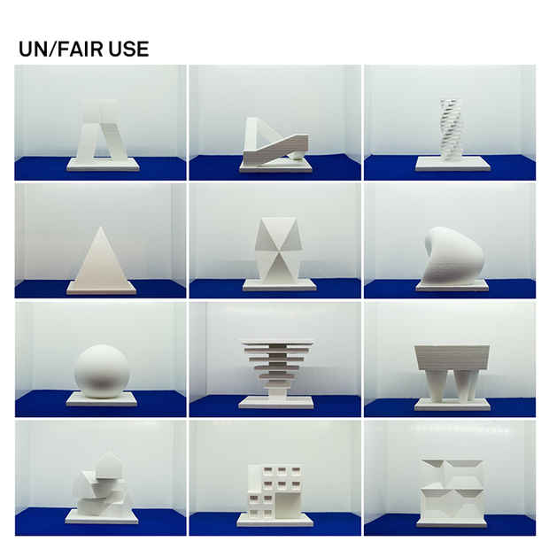 poster for “Un/FairUse” Exhibition