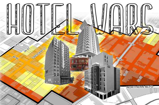 poster for “Hotel Wars” Exhibition