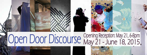 poster for “Open Door Discourse” Exhibition
