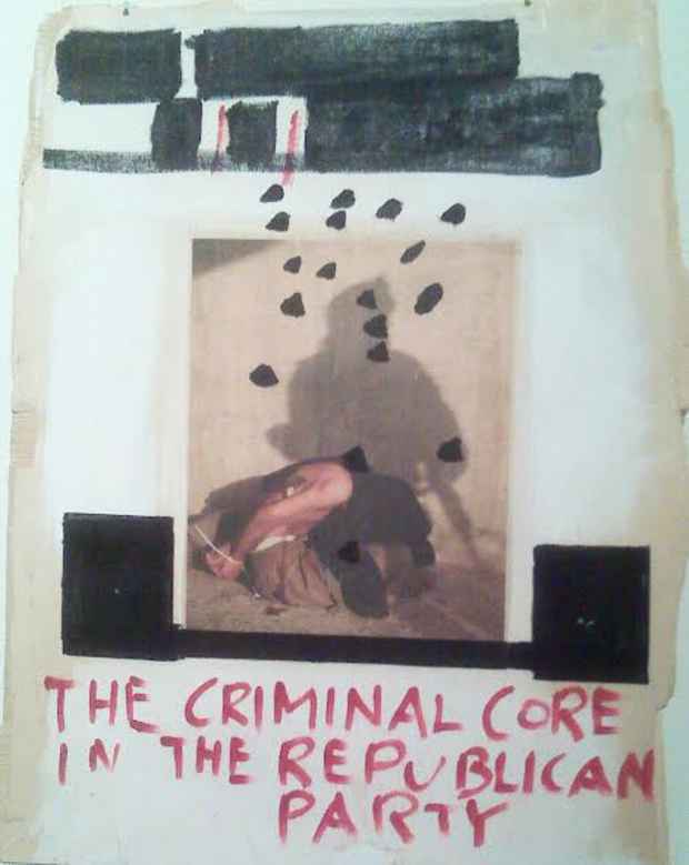 poster for Stefan Eins “Criminal Core in the Republican Party”