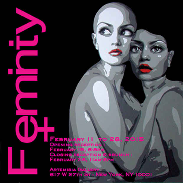 poster for “Feminity” Exhibition