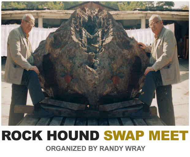 poster for “Rock Hound Swap Meet” Exhibition
