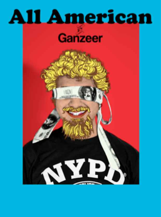 poster for Ganzeer “All American”