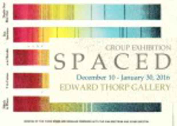 poster for “Spaced” Exhibition