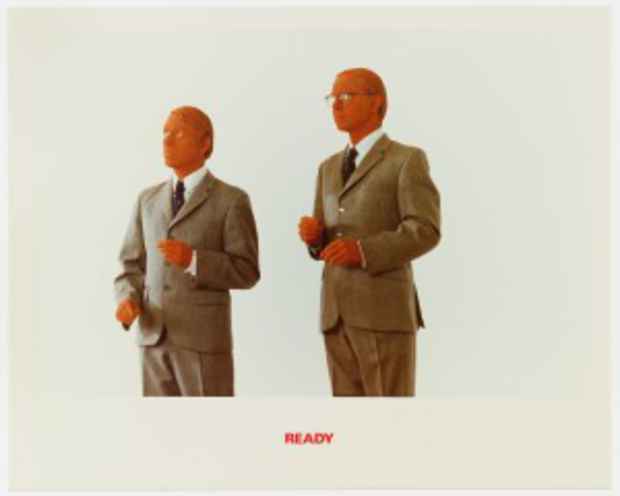 poster for Gilbert & George “The Early Years”