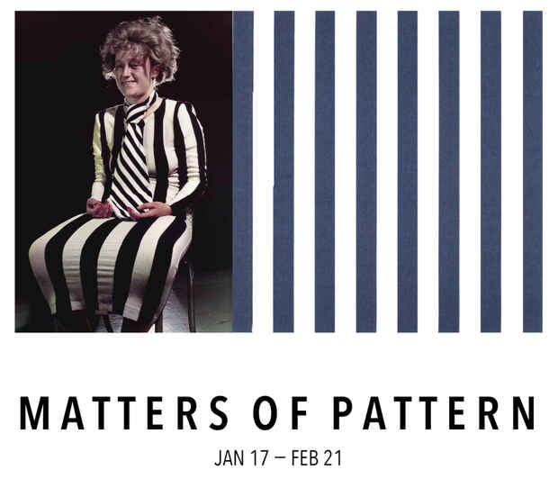 poster for “Matters of Pattern” Exhibition