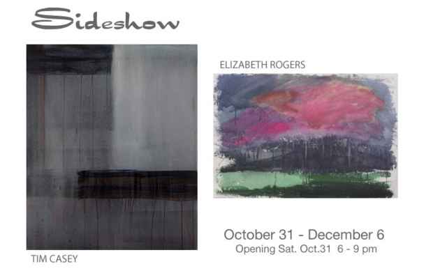 poster for Tim Casey and Elizabeth Rogers Exhibition