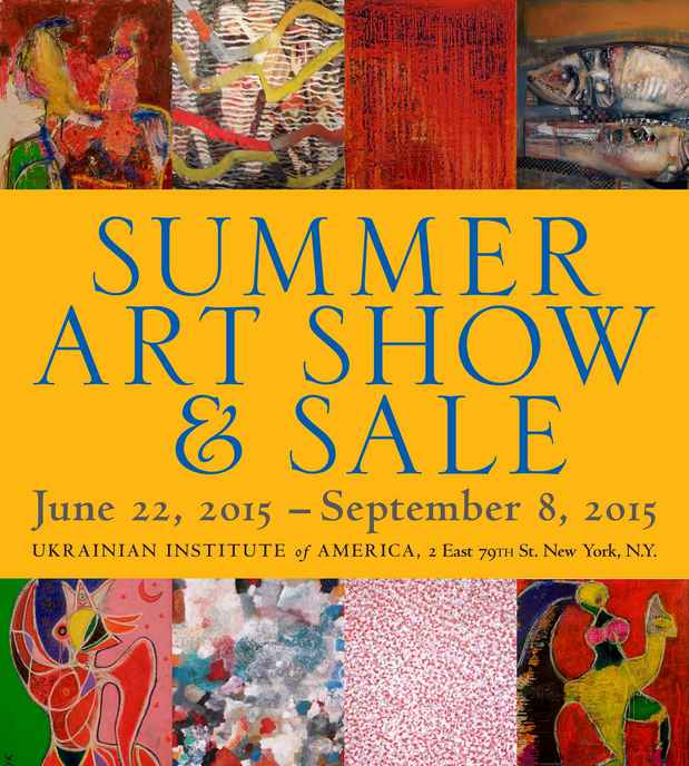 poster for “2015 Summer Art Show and Sale” Exhibition