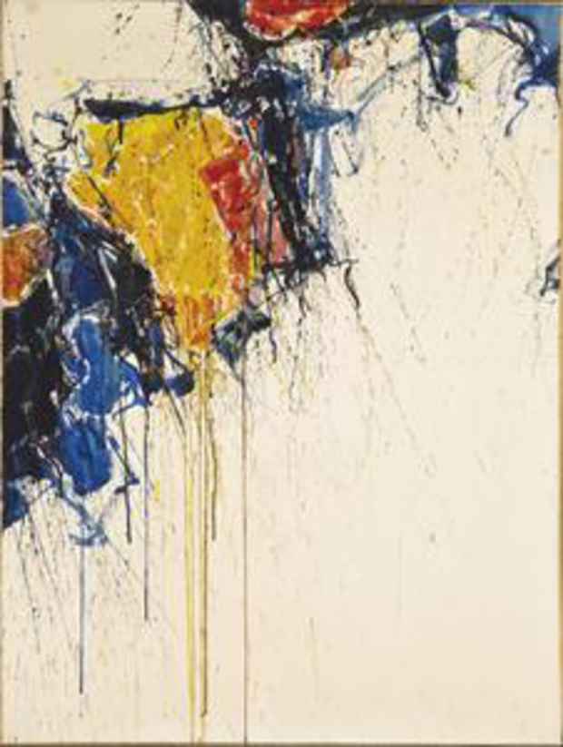 poster for Sam Francis “Works on Paper from the 50s”