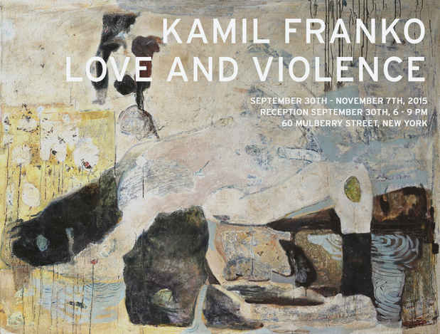 poster for Kamil Franko “Love and Violence”