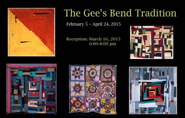 poster for “The Gee’s Bend Tradition” Exhibition