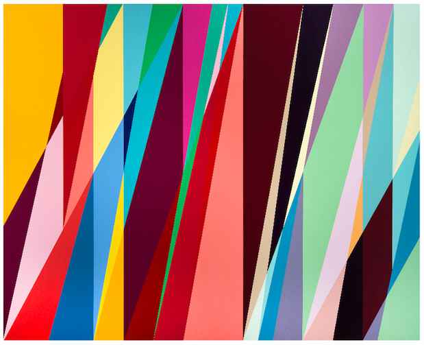 poster for Odili Donald Odita “The Velocity of Change”