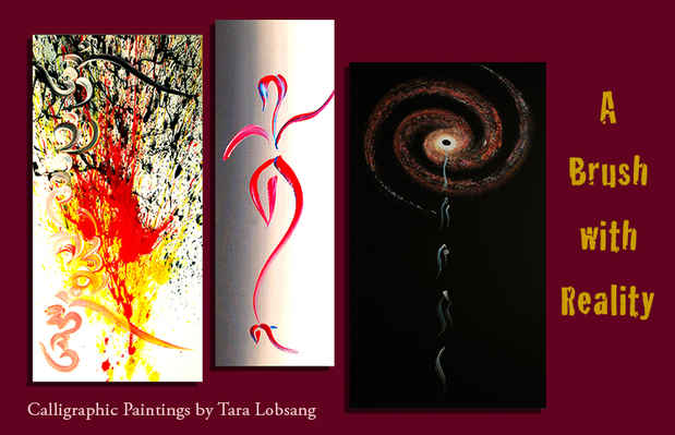 poster for Tara Lobsang “A Brush With Reality”