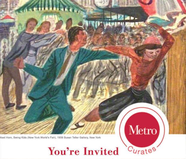 poster for “The METRO Curates 2015” Art Fair 