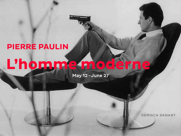 poster for Pierre Paulin “L’Homme Moderne”