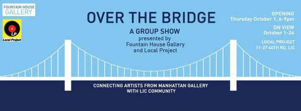 poster for “Over The Bridge” Exhibition