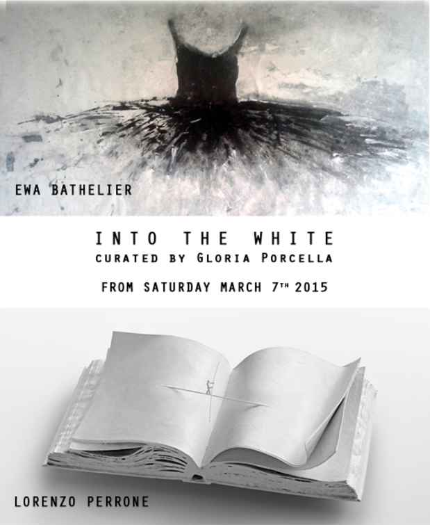 poster for Lorenzo Perrone and Ewa Bathelier Exhibition