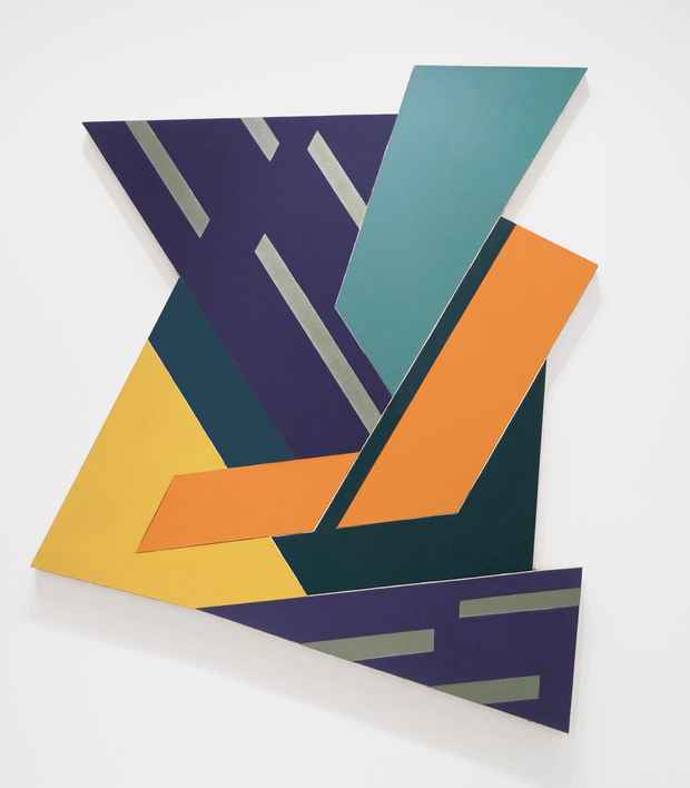 poster for Frank Stella “Shape as Form”