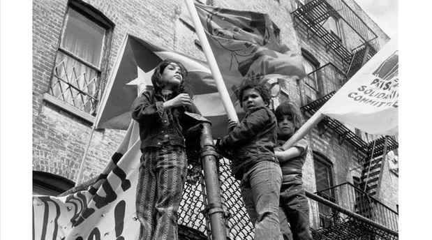 poster for “¡Presente! The Young Lords in New York” Exhibition