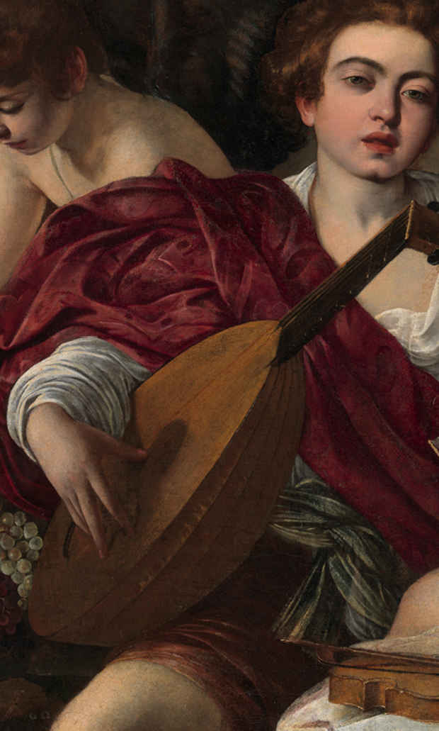 poster for “Painting Music in the Age of Caravaggio” Exhibition