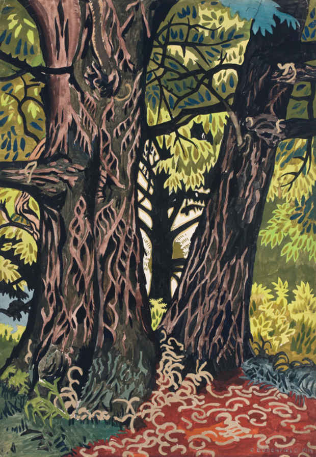 poster for Charles Burchfield “The Nature of Seeing”