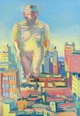 poster for “Woman Power: Maria Lassnig in New York 1968-1980” Exhibition