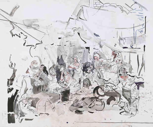 poster for Cecily Brown “Rehearsal”