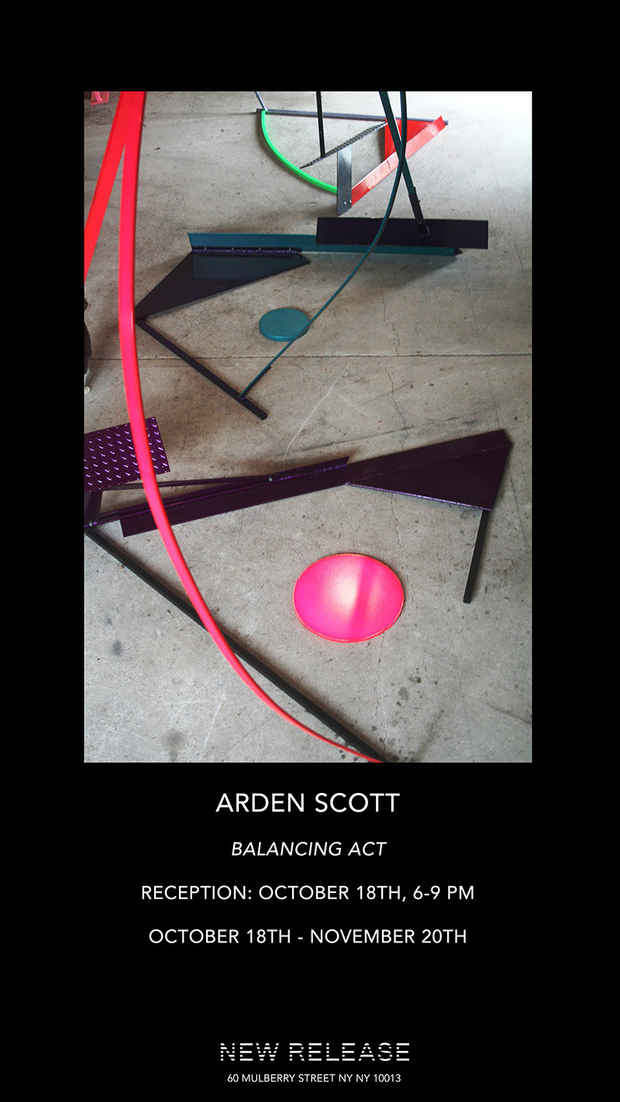 poster for Arden Scott “Balancing Act”