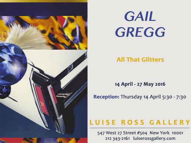 poster for Gail Gregg “All That Glitters”