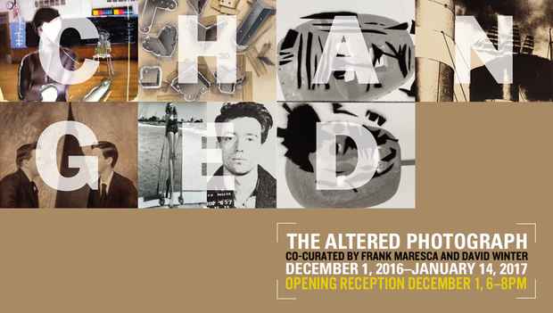 poster for “CHANGED: The Altered Photograph” Exhibition
