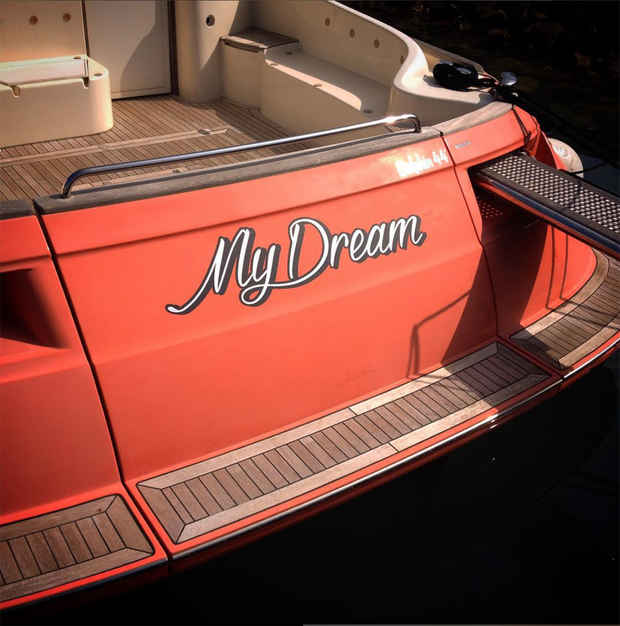 poster for “My Dream Boat” Exhibition