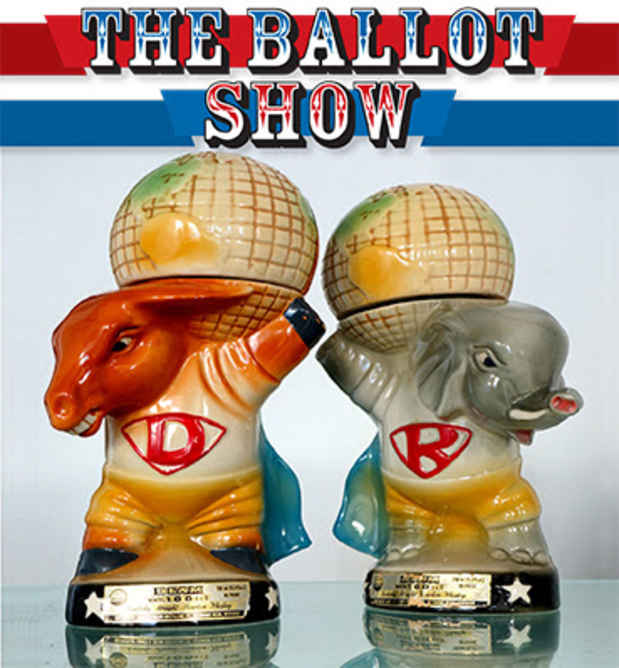 poster for “The Ballot Show” Exhibition