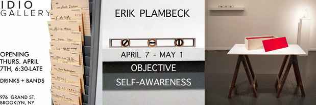 poster for Erik Plambeck Exhibition