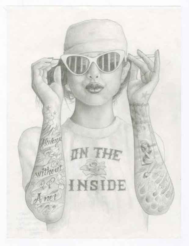 poster for “On the Inside, A Group Show of LGBTQ Artists Who Are Currently Incarcerated” Exhibition