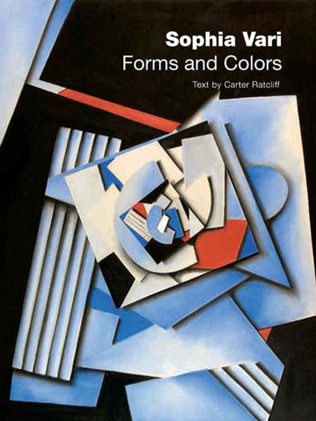 poster for Sophia Vari “Forms and Colors”