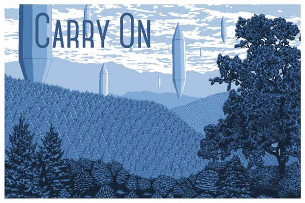 poster for “C​arry On” Exhibition